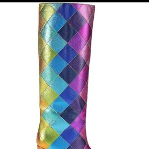 Kurt Geiger Rainbow Diamond Heeled Boots